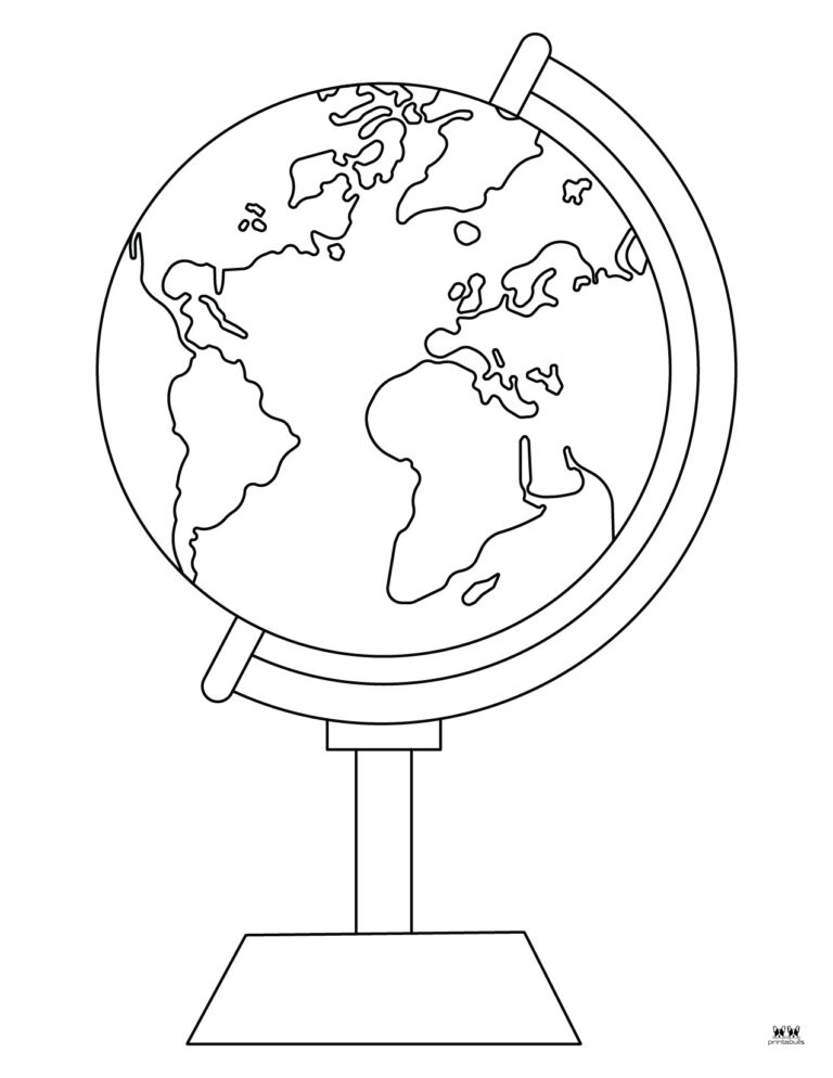 Earth Coloring Pages - 25 FREE Pages | Printabulls