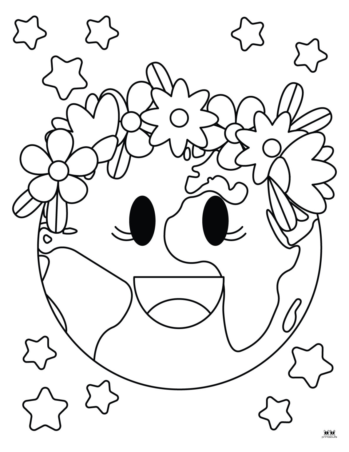 Earth Coloring Pages - 25 FREE Pages | Printabulls