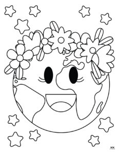 Earth Coloring Pages - 25 FREE Pages | Printabulls