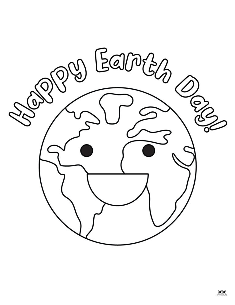 Earth Day Coloring Pages - 25 FREE Pages | Printabulls