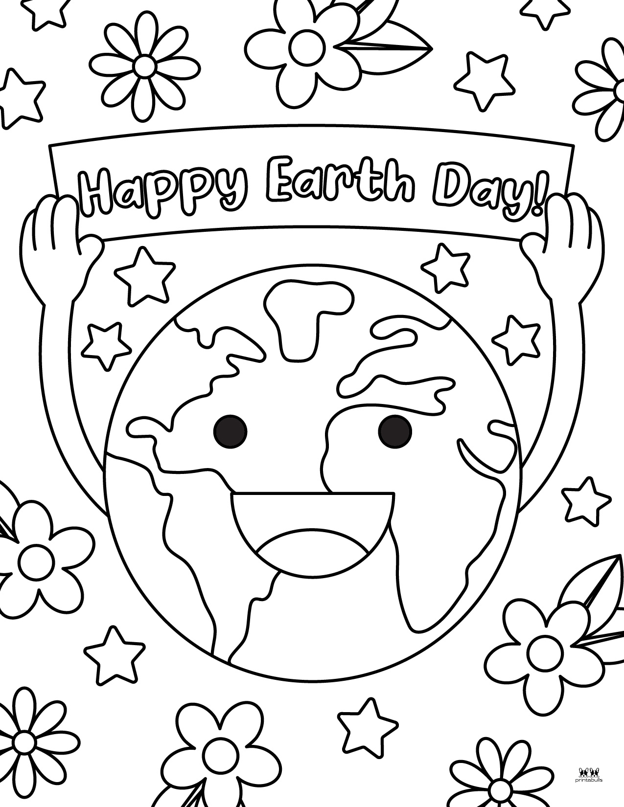 Earth Day Coloring Pages - 25 FREE Pages | Printabulls