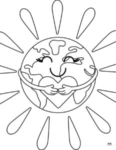 Earth Day Coloring Pages - 25 Free Pages 