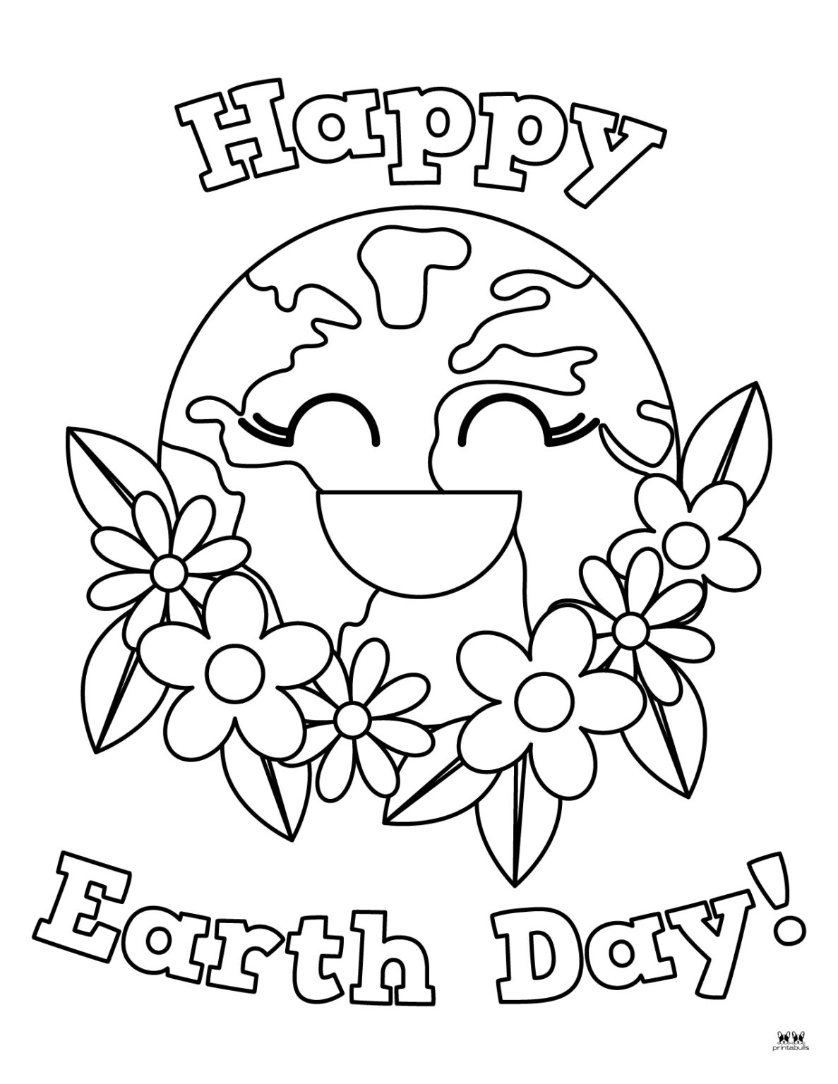 Earth Day Coloring Pages - 25 FREE Pages | Printabulls