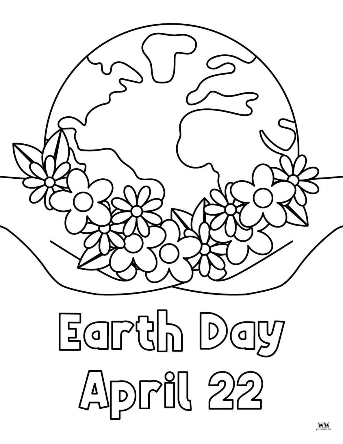 Earth Day Coloring Pages - 25 FREE Pages | Printabulls