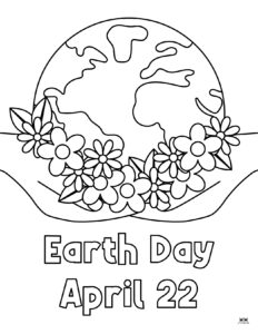 Earth Day Coloring Pages - 25 FREE Pages | Printabulls