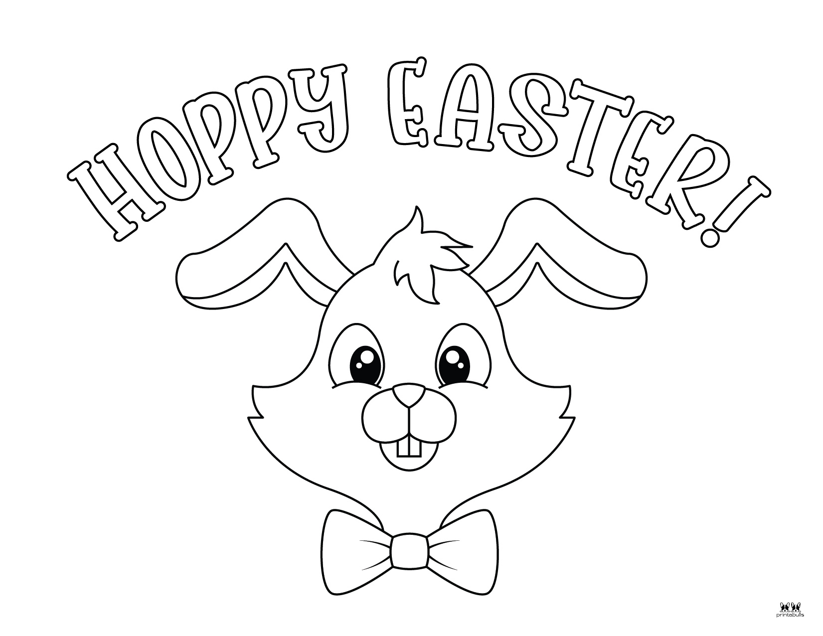 Easter Bunny Coloring Pages - 75 FREE Pages | Printabulls