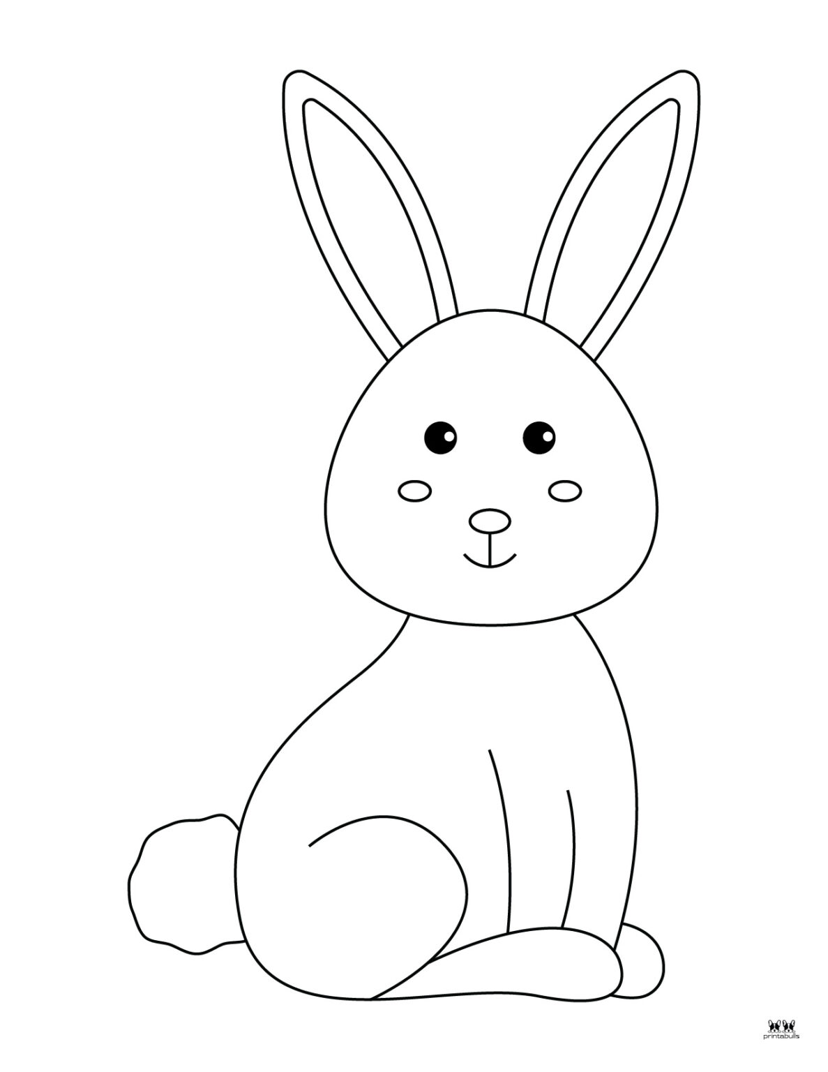 Easter Bunny Templates & Outlines 53 FREE Pages Printabulls