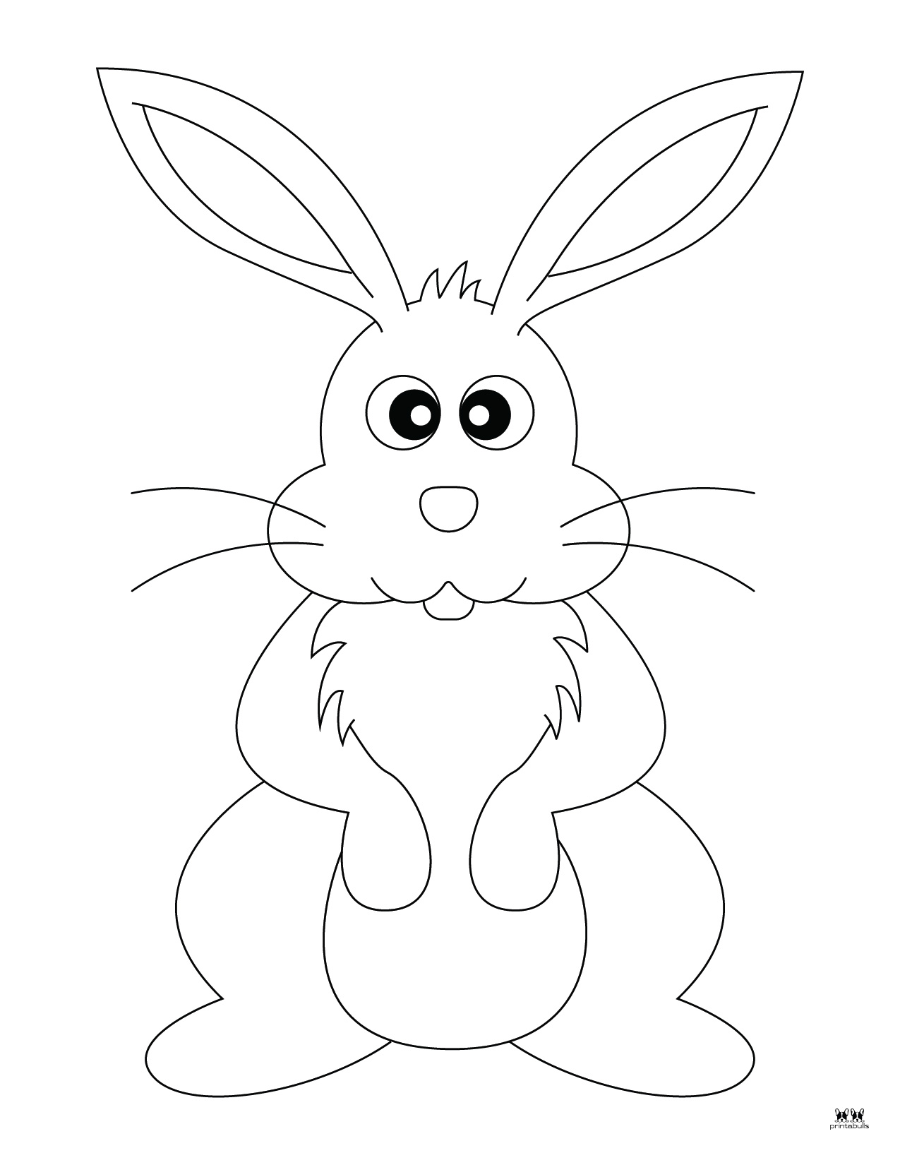 Easter Bunny Templates & Outlines 53 FREE Pages Printabulls