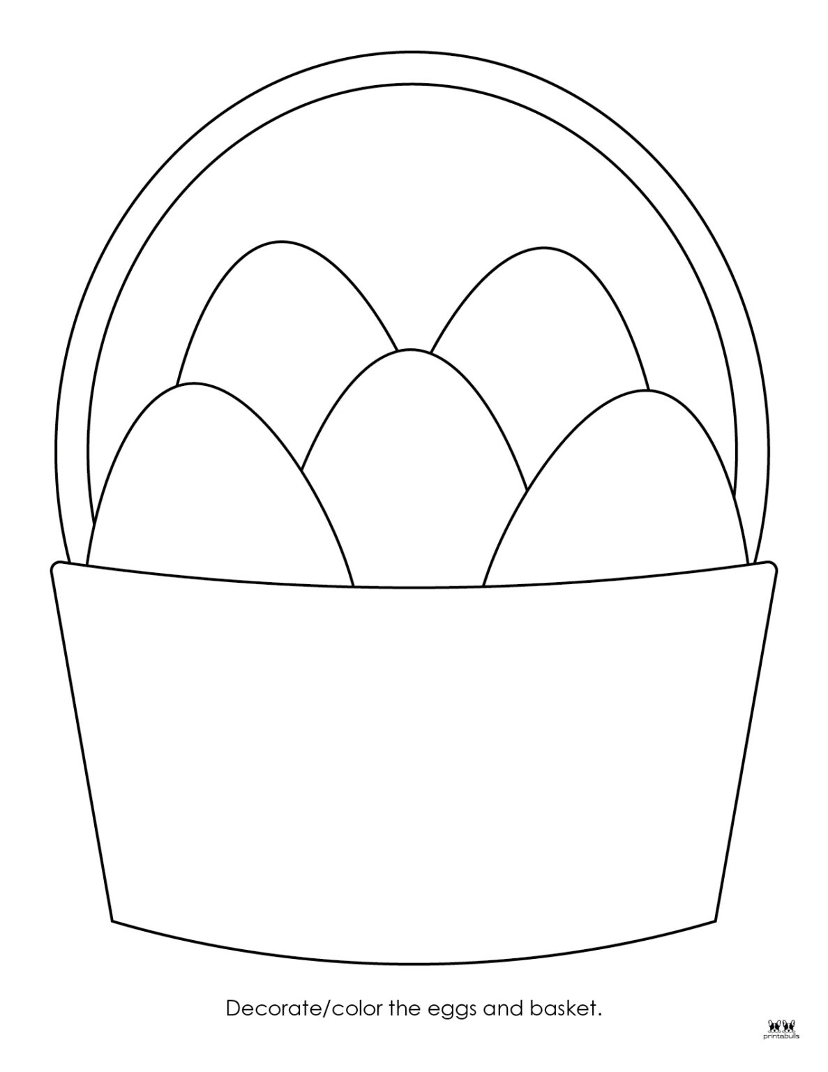 Easter Basket Templates 25 FREE Printables Printabulls