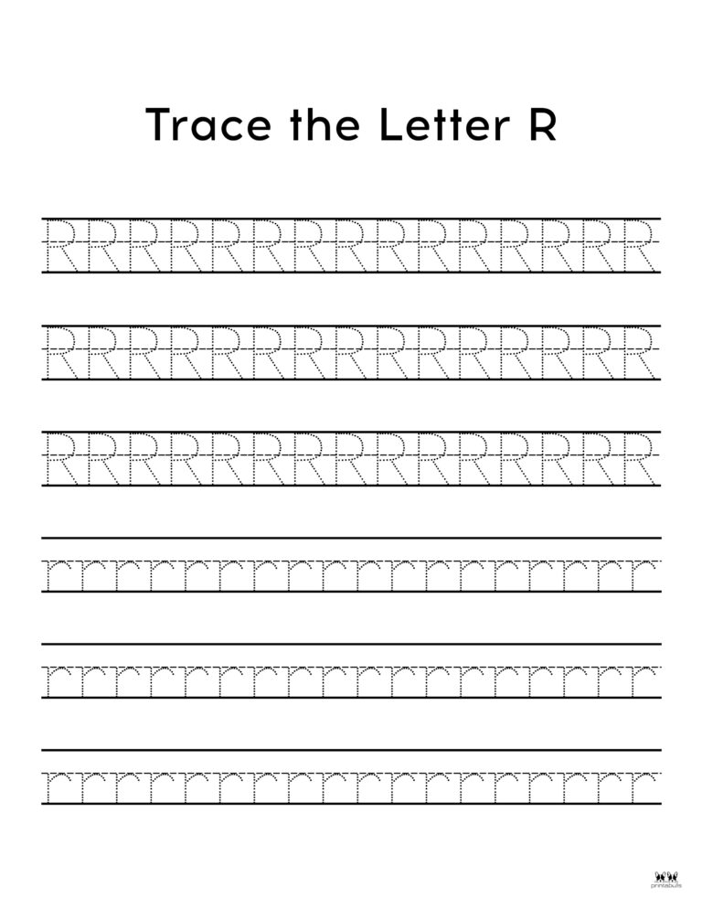 Letter R Worksheets 50 FREE Printables Printabulls