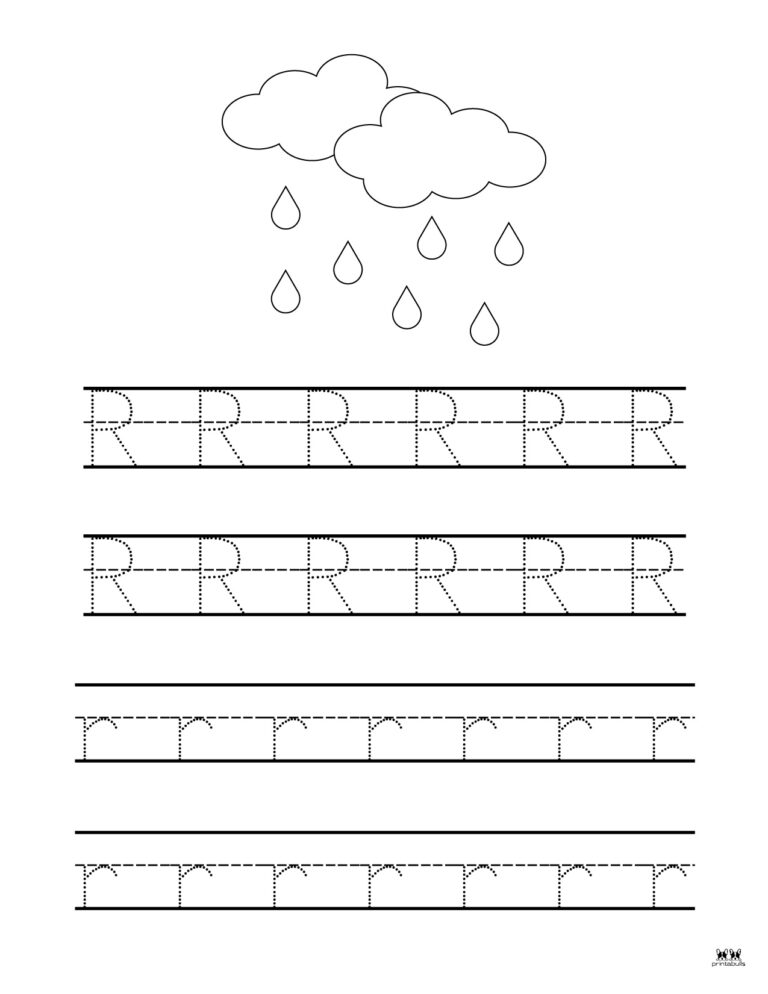 Letter R Worksheets - 50 FREE Printables | Printabulls