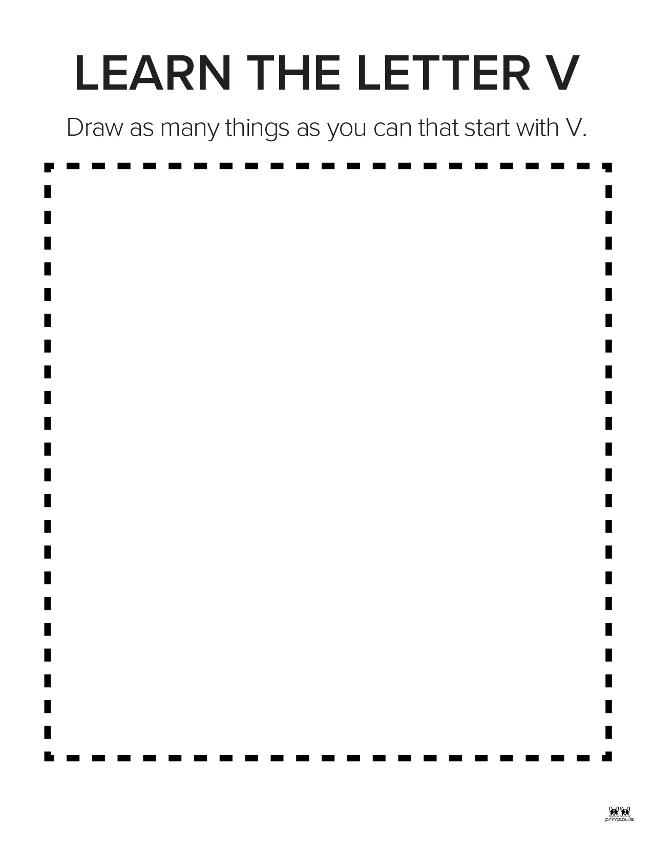 Letter V Worksheets - 50 Free Printables 