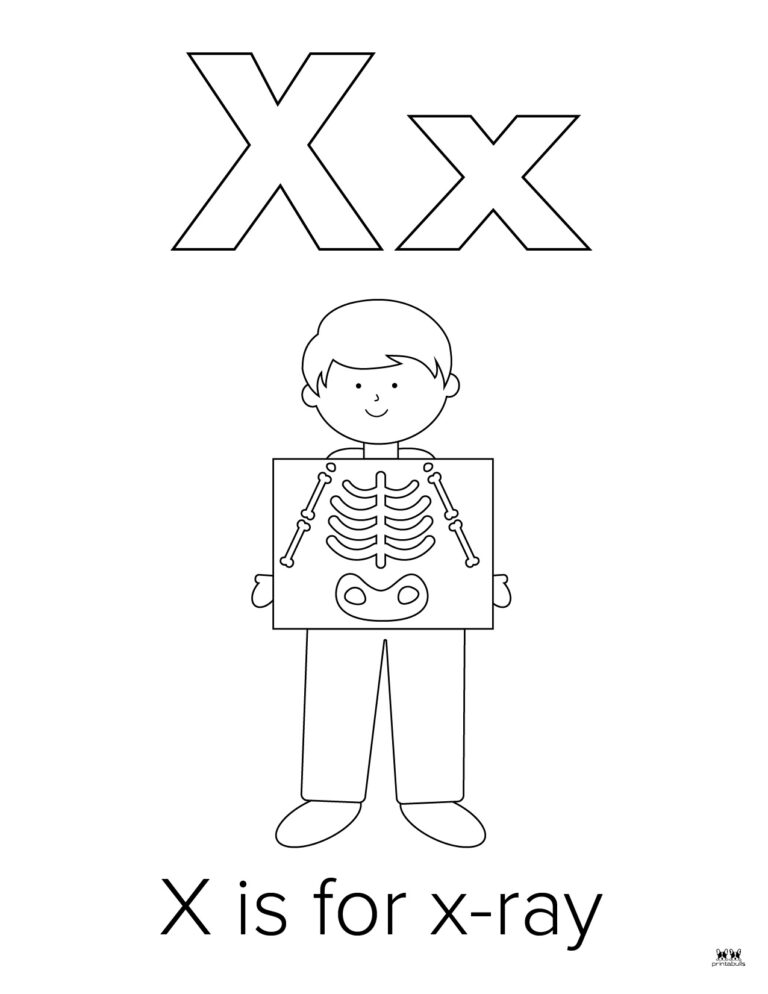 Letter X Worksheets - 50 FREE Printables | Printabulls