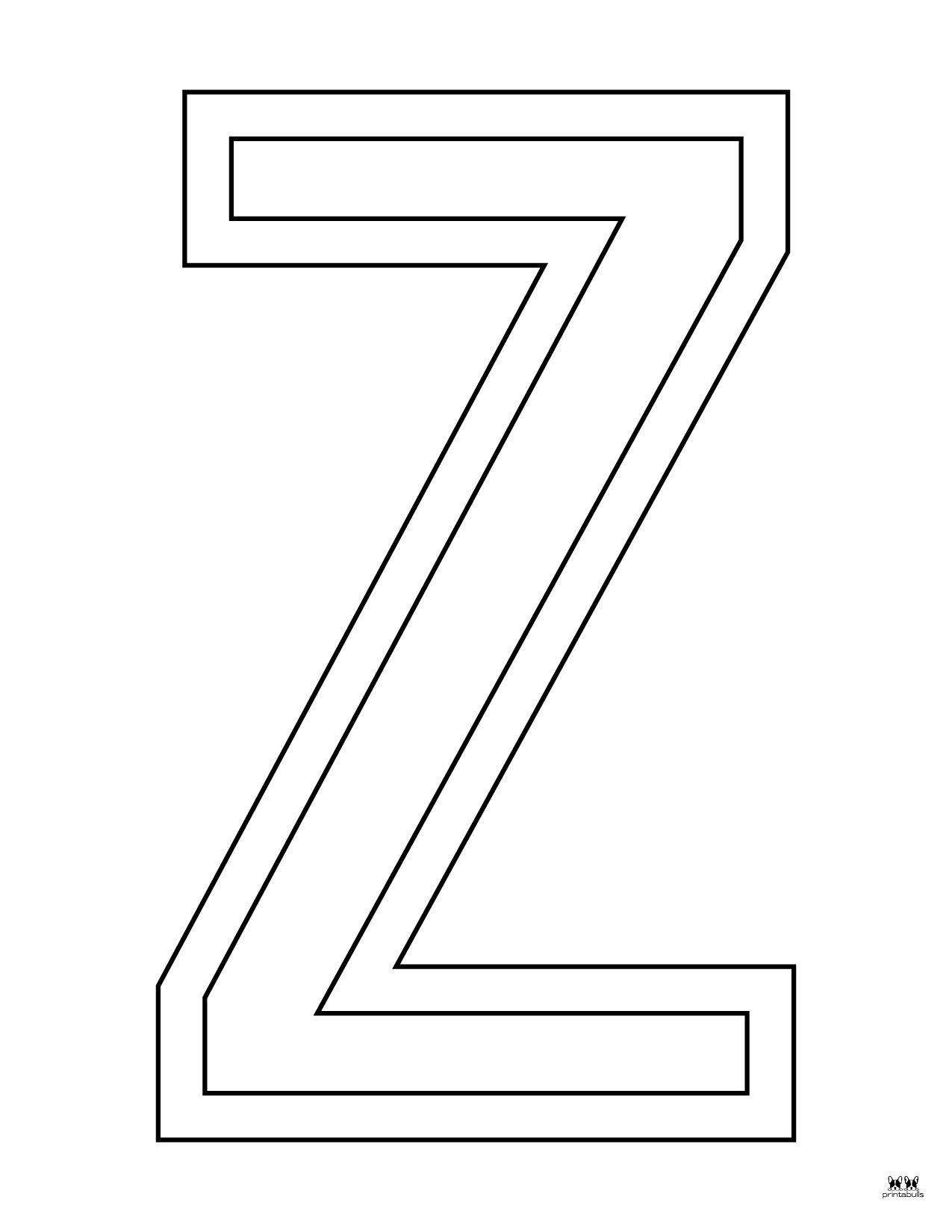 Letter Z Worksheets - 50 FREE Printables | Printabulls