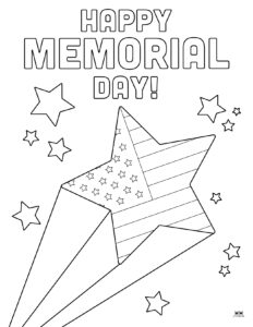 Memorial Day Coloring Pages - 15 FREE Pages | Printabulls