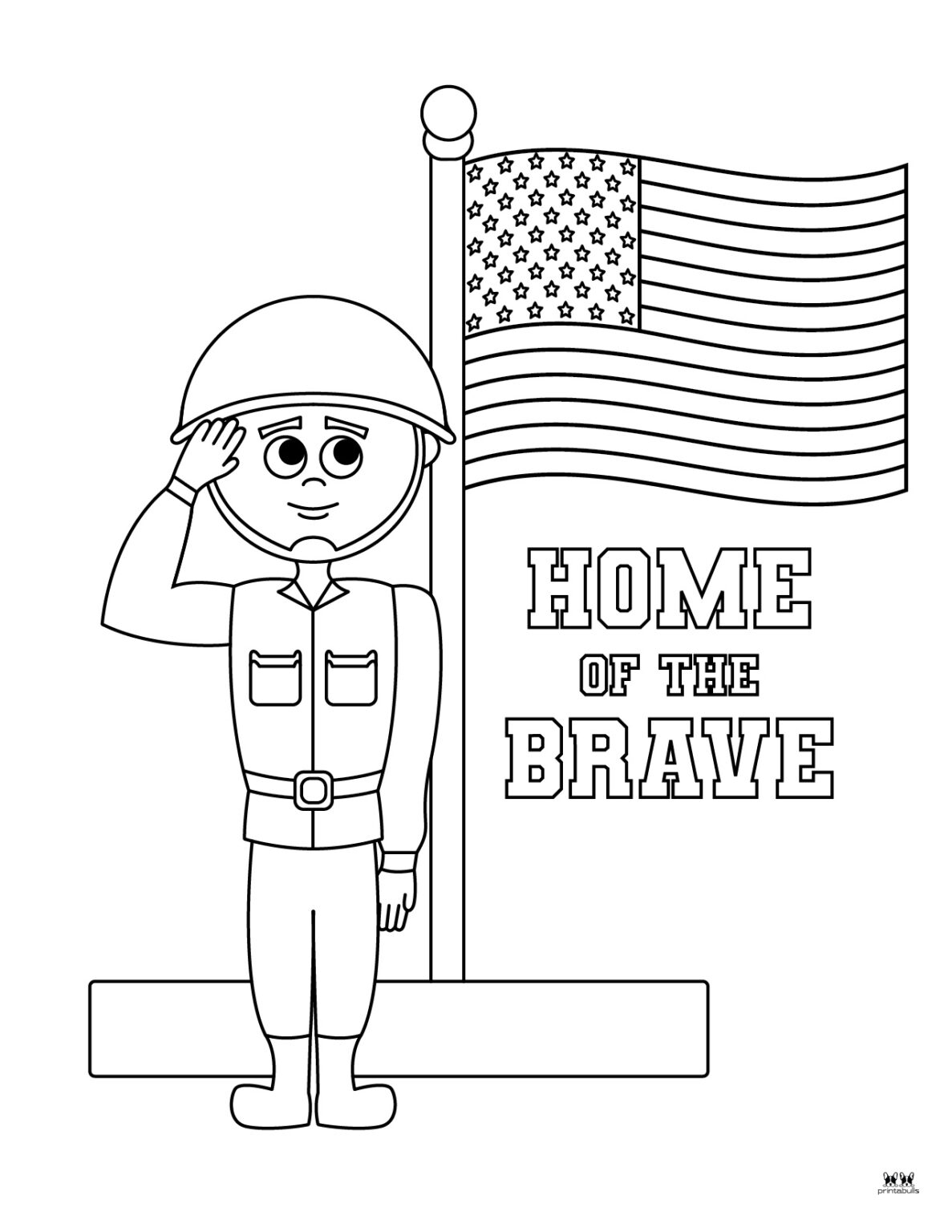 Memorial Day Coloring Pages - 15 FREE Pages | Printabulls