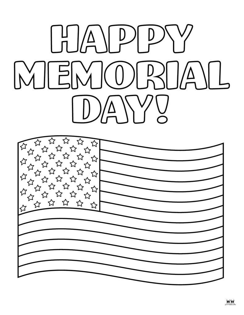 Memorial Day Coloring Pages 15 FREE Pages Printabulls