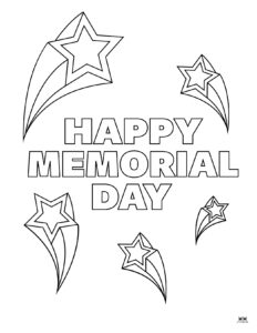 Memorial Day Coloring Pages - 15 FREE Pages | Printabulls