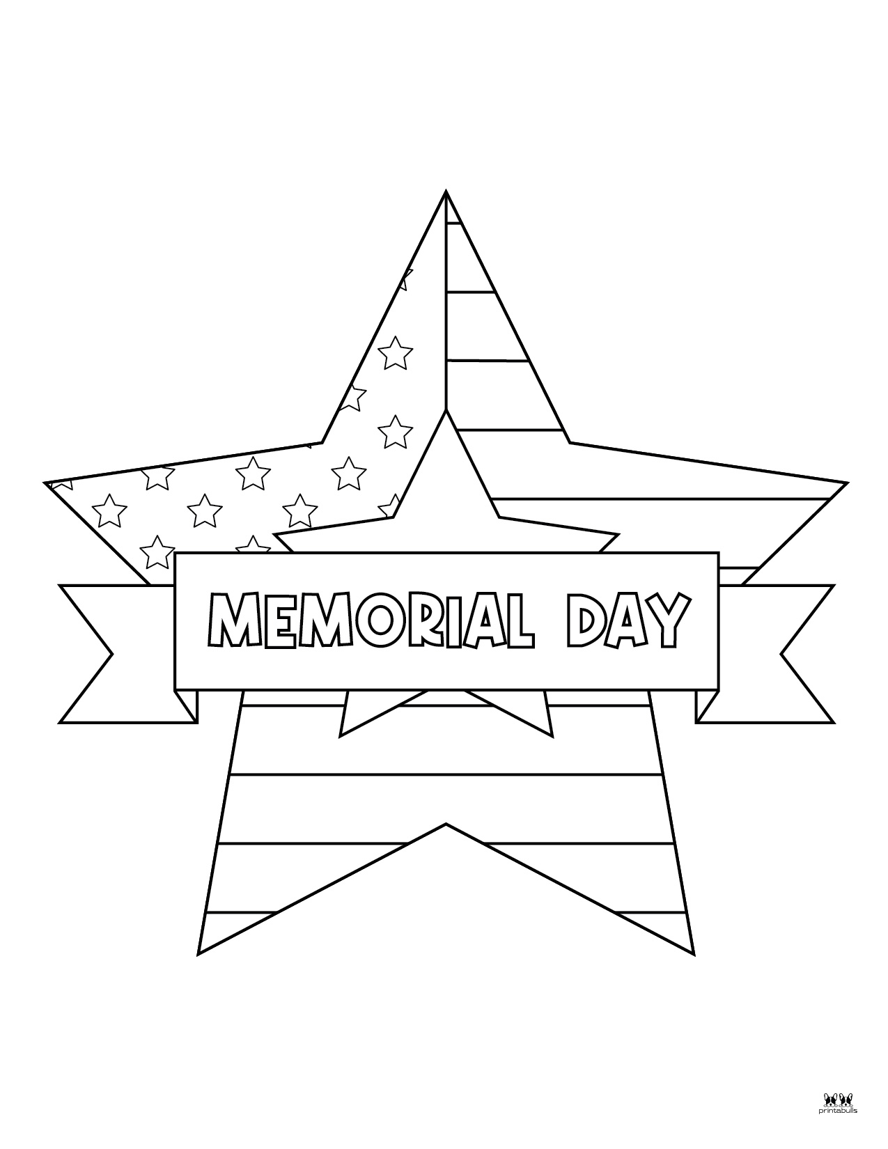 Memorial Day Coloring Pages - 15 FREE Pages | Printabulls