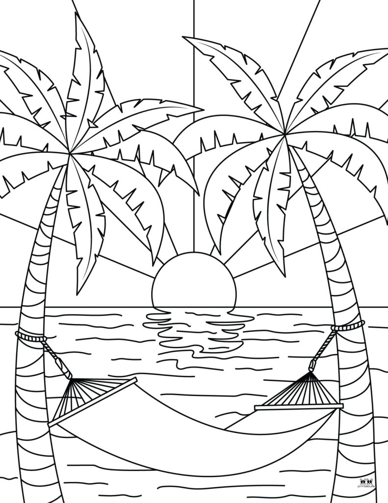 Printable-Beach-Coloring-Page-2