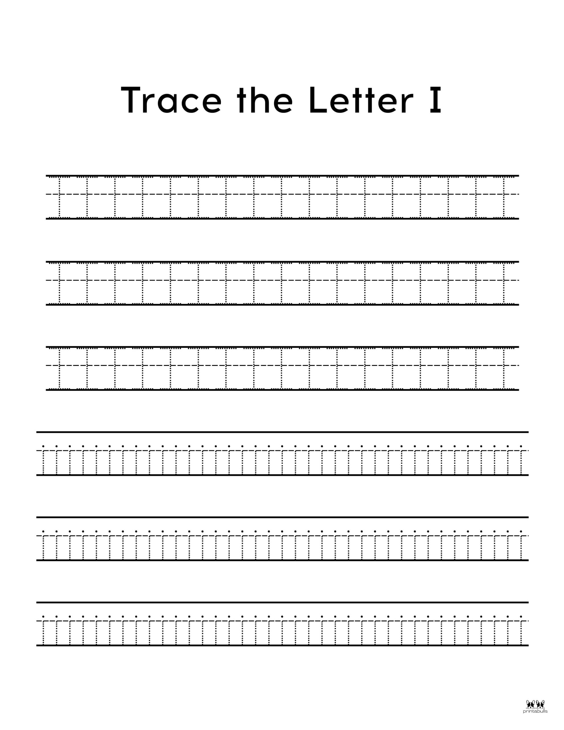 Letter I Worksheets - 50 FREE Printables | Printabulls