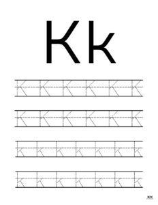 Letter K Worksheets - 50 FREE Printables | Printabulls