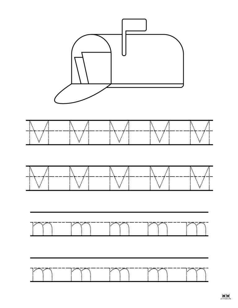 Letter M Worksheets 50 FREE Printables Printabulls