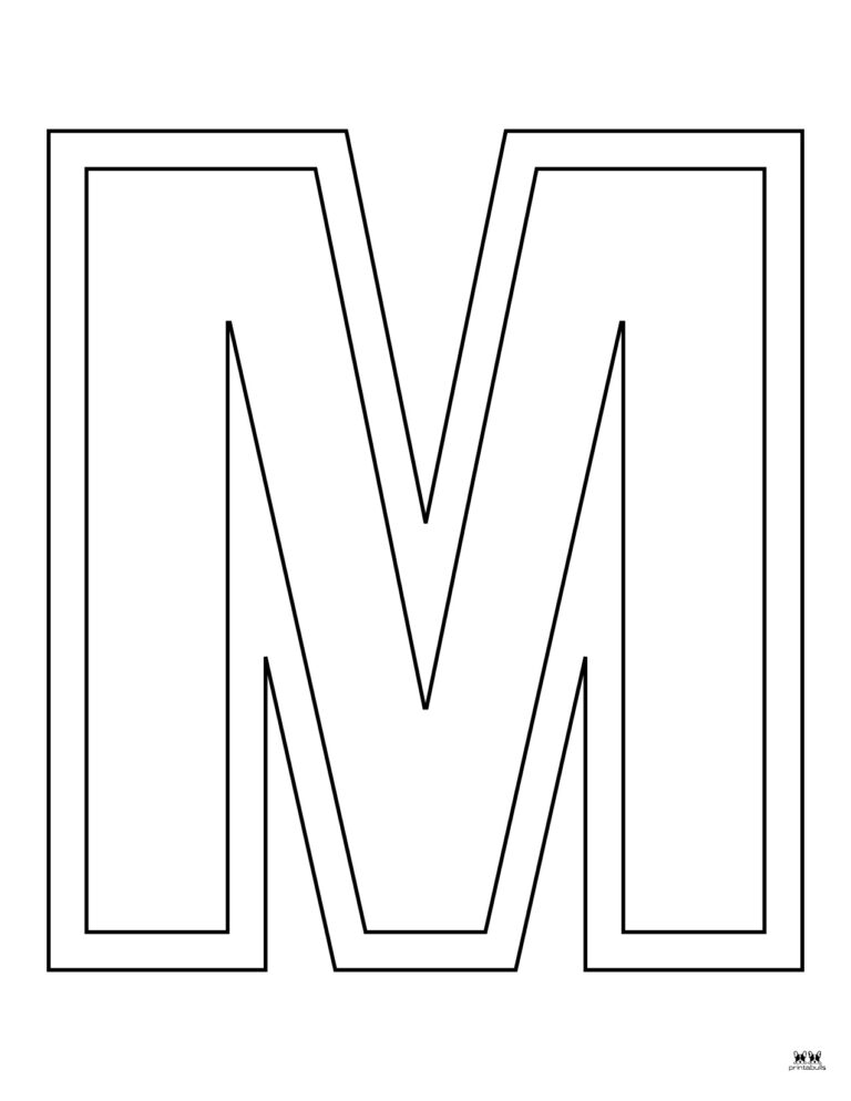 Letter M Worksheets - 50 FREE Printables | Printabulls