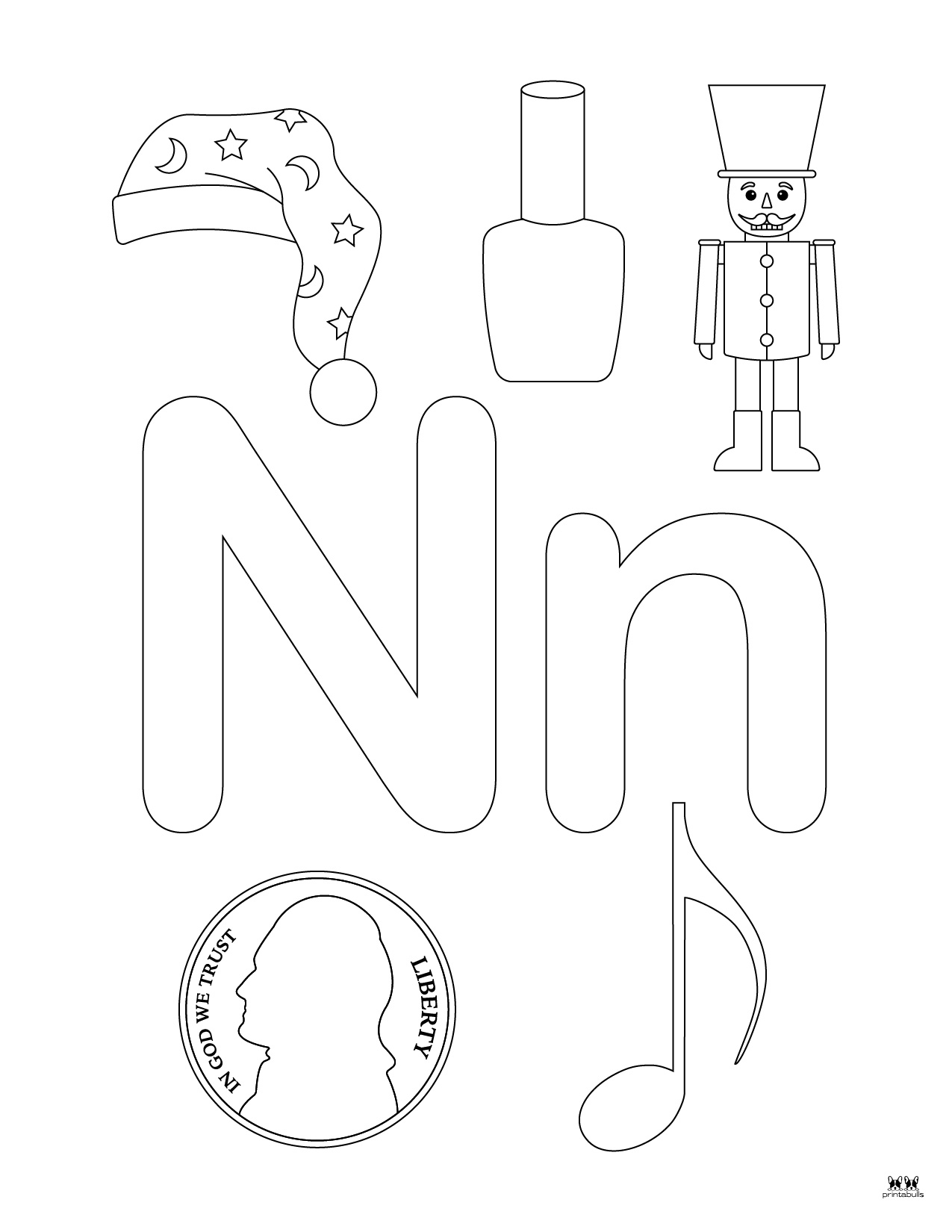 Letter N Worksheets 50 FREE Printables Printabulls