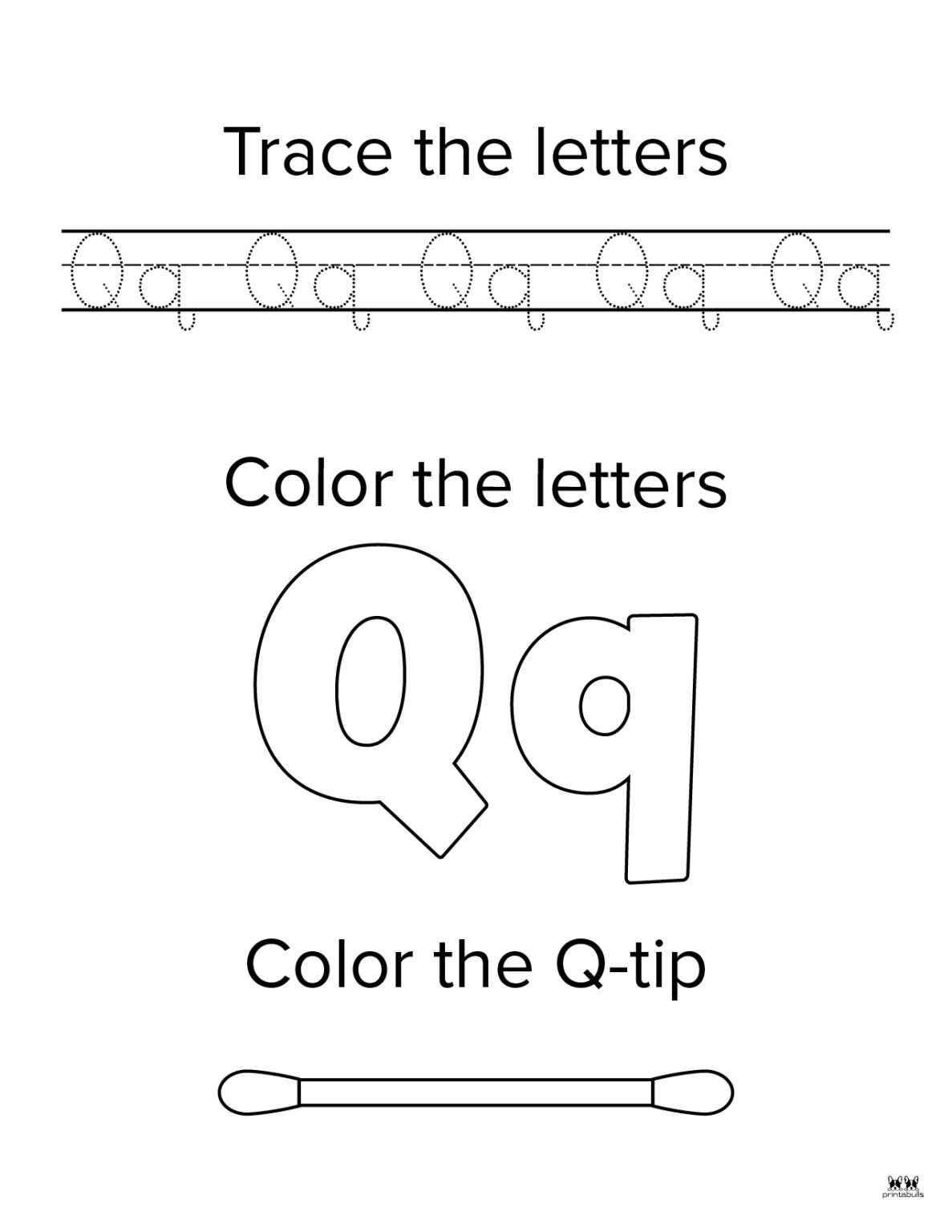 Letter Q Worksheets - 50 FREE Printables | Printabulls