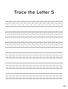 Letter S Worksheets - 50 FREE Printables | Printabulls