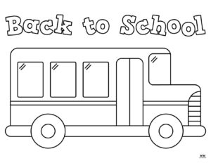 Back To School Coloring Pages - 25 FREE Pages | Printabulls