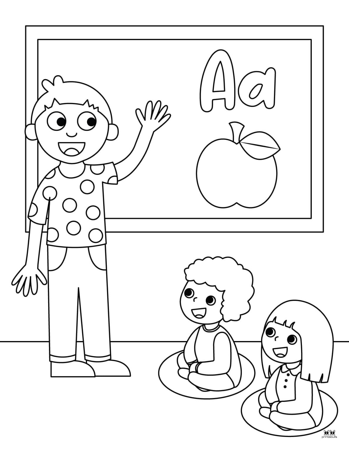 Back To School Coloring Pages - 25 FREE Pages | Printabulls