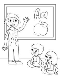 Back To School Coloring Pages - 25 FREE Pages | Printabulls