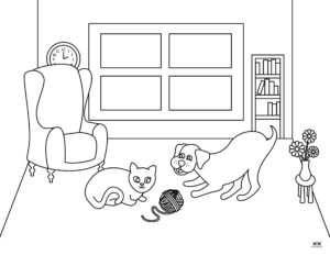 Dog Coloring Pages - 25 FREE Printable Pages | Printabulls