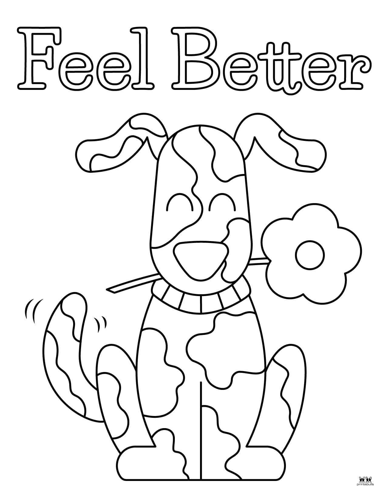 Get Well Soon Coloring Pages - 15 FREE Pages | Printabulls