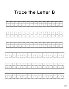 Letter B Worksheets - 50 FREE Printables | Printabulls