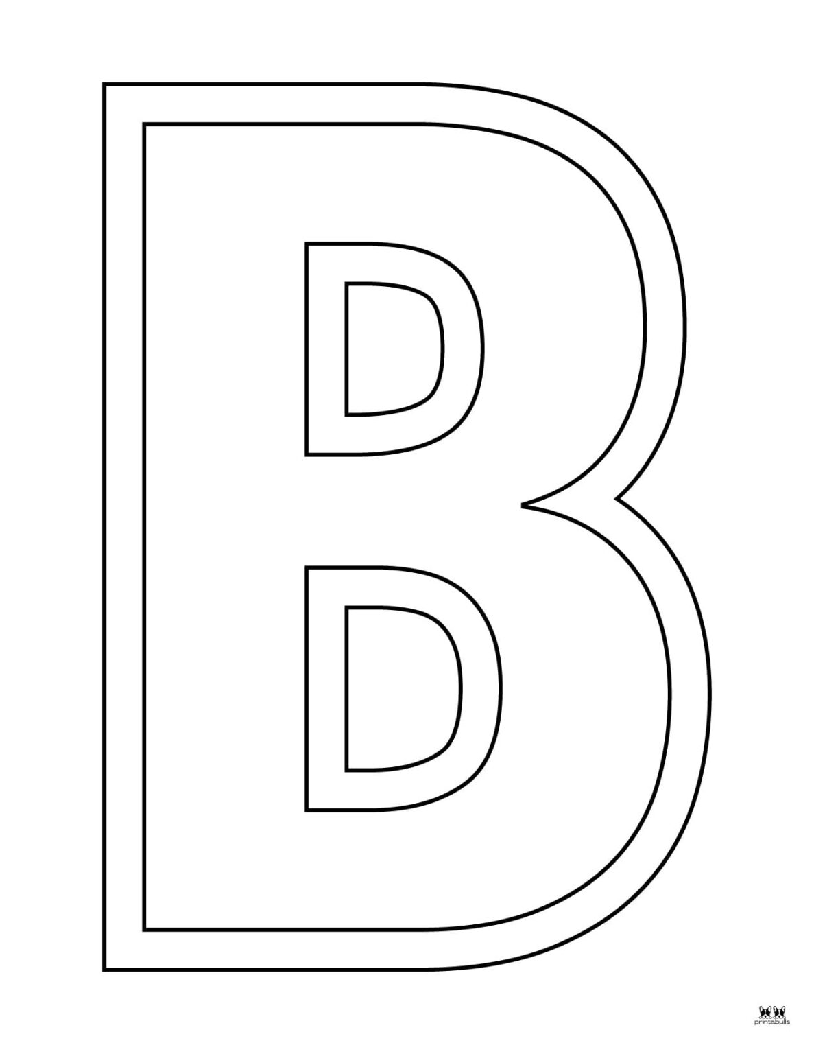 Letter B Worksheets - 50 FREE Printables | Printabulls