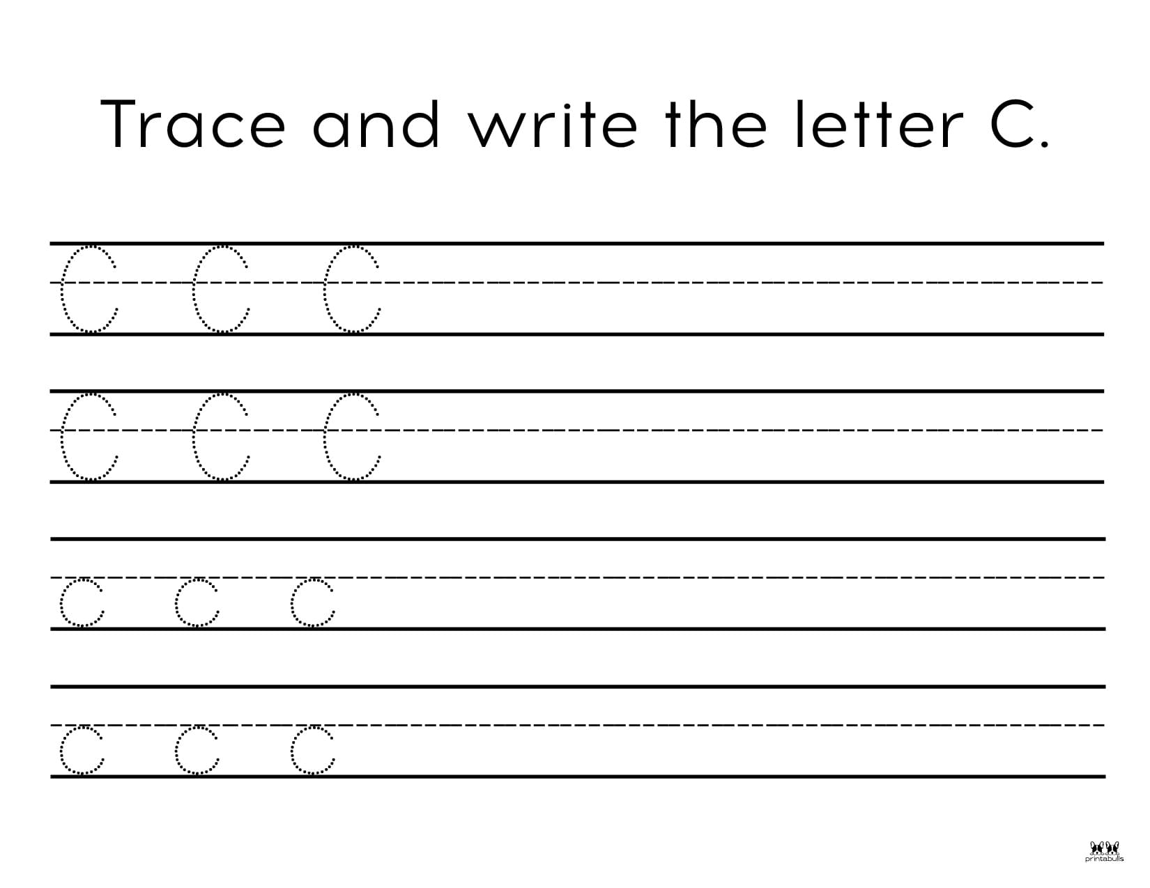 Letter C Worksheets - 50 FREE Printables | Printabulls