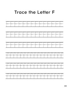 Letter F Worksheets - 50 FREE Printables | Printabulls