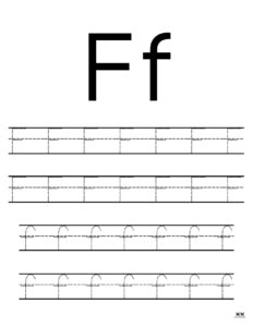 Letter F Worksheets - 50 Free Printables 