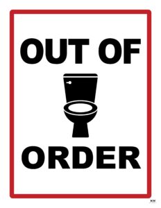 Out Of Order Signs - 25 FREE Printable Signs | Printabulls