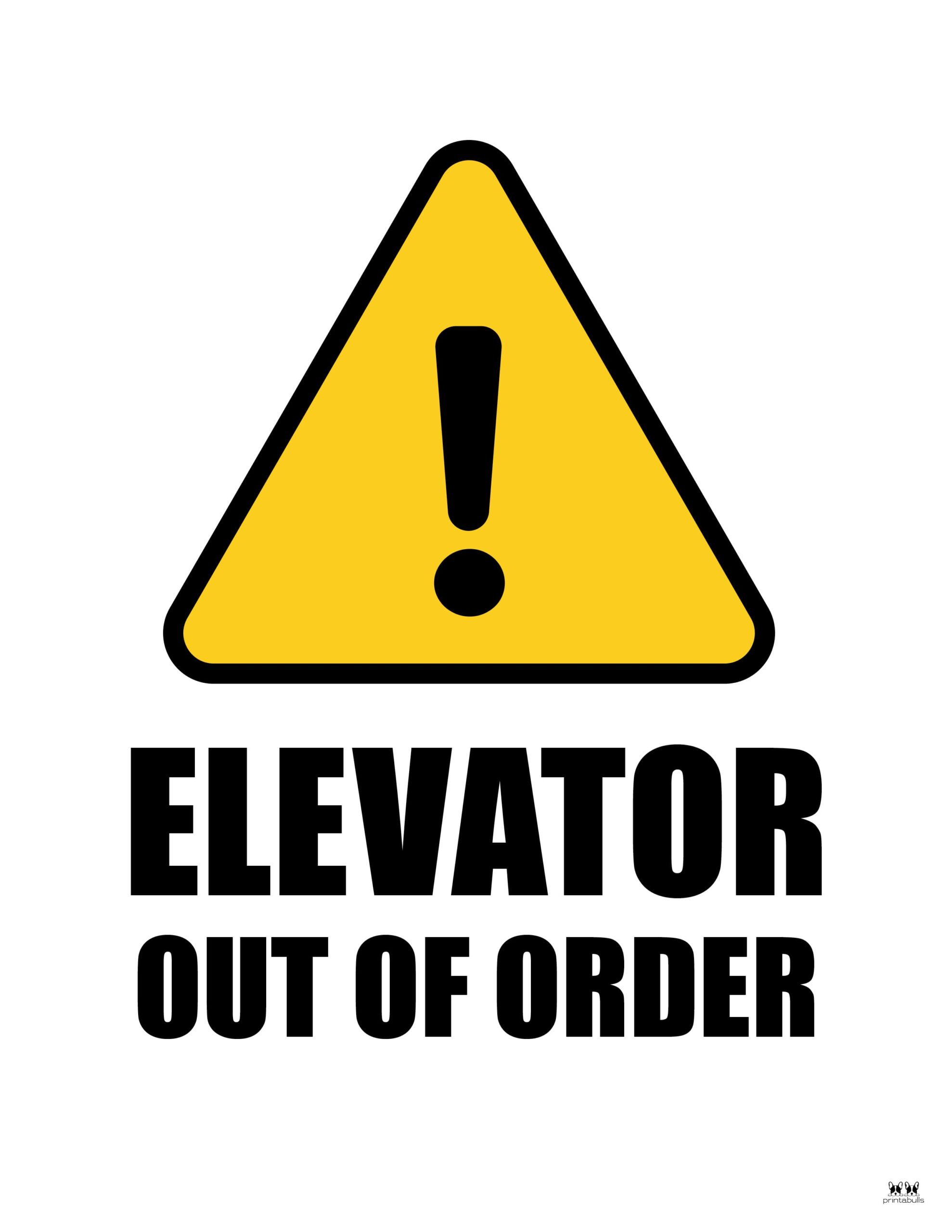 Out Of Order Signs 25 FREE Printable Signs Printabulls