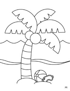 Summer Coloring Pages - 100 FREE Printable Pages | Printabulls