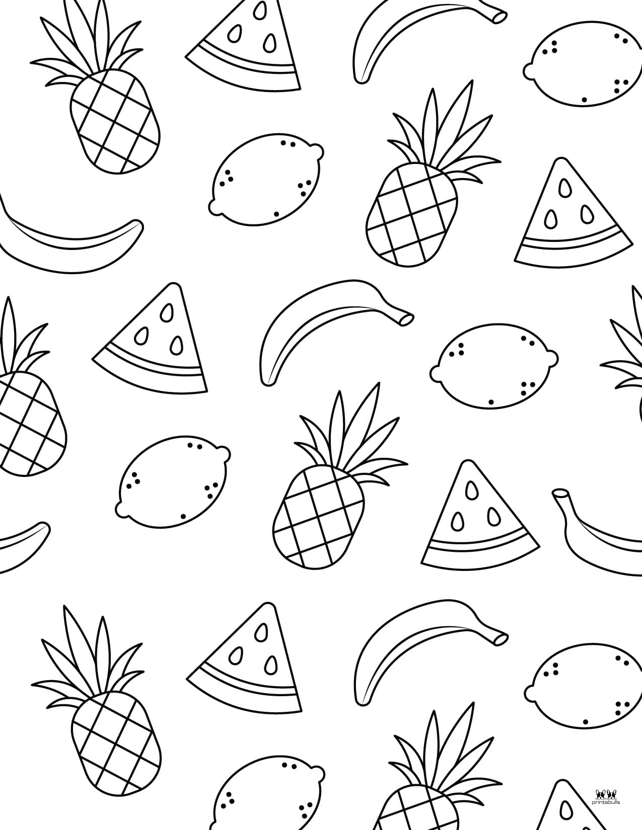 Summer Coloring Pages - 100 FREE Printable Pages | Printabulls