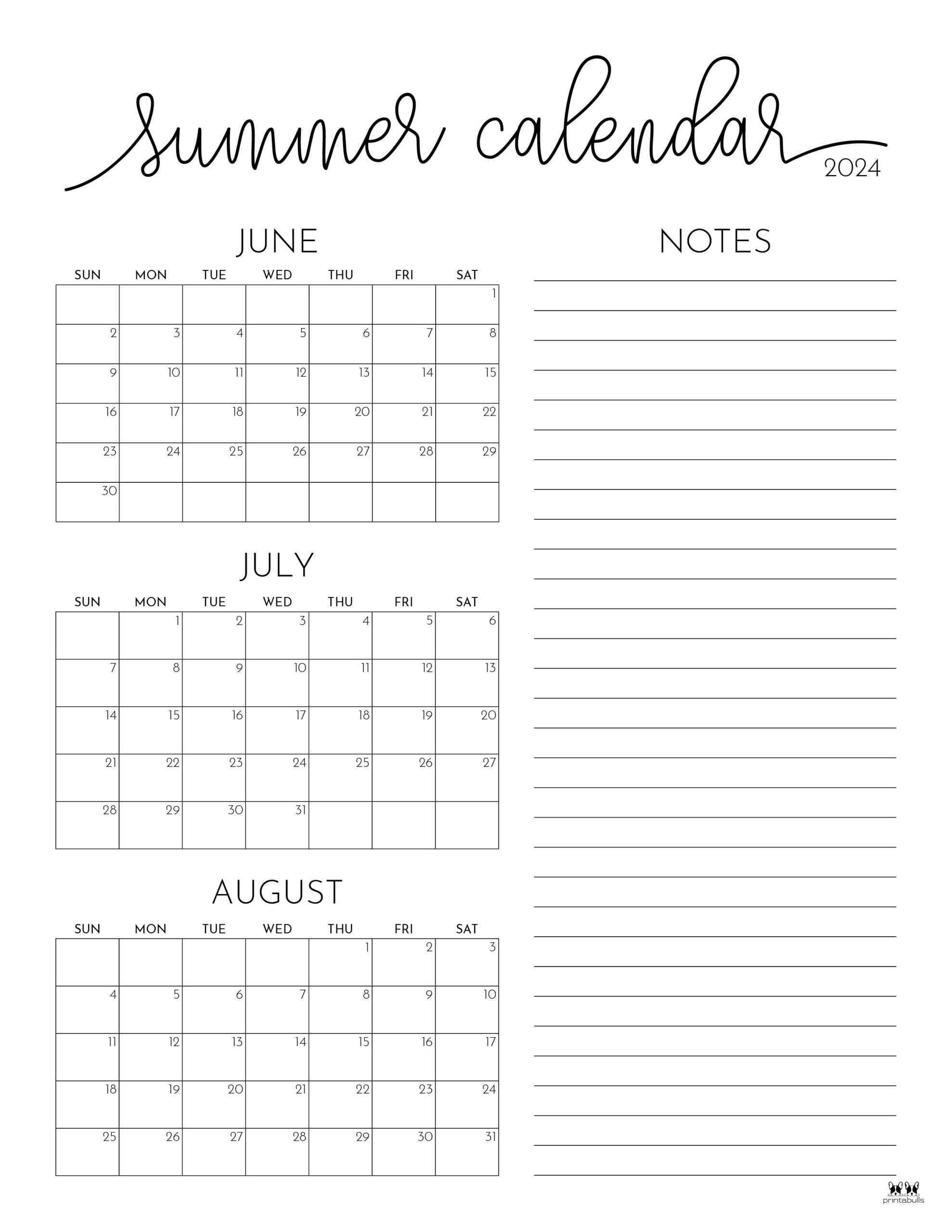 2024 Summer Calendar Year Gtu 2022 Karil Pearline