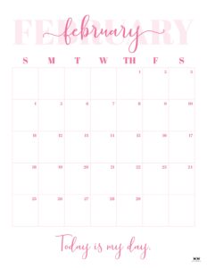 February 2024 Calendars - 50 FREE Printables | Printabulls