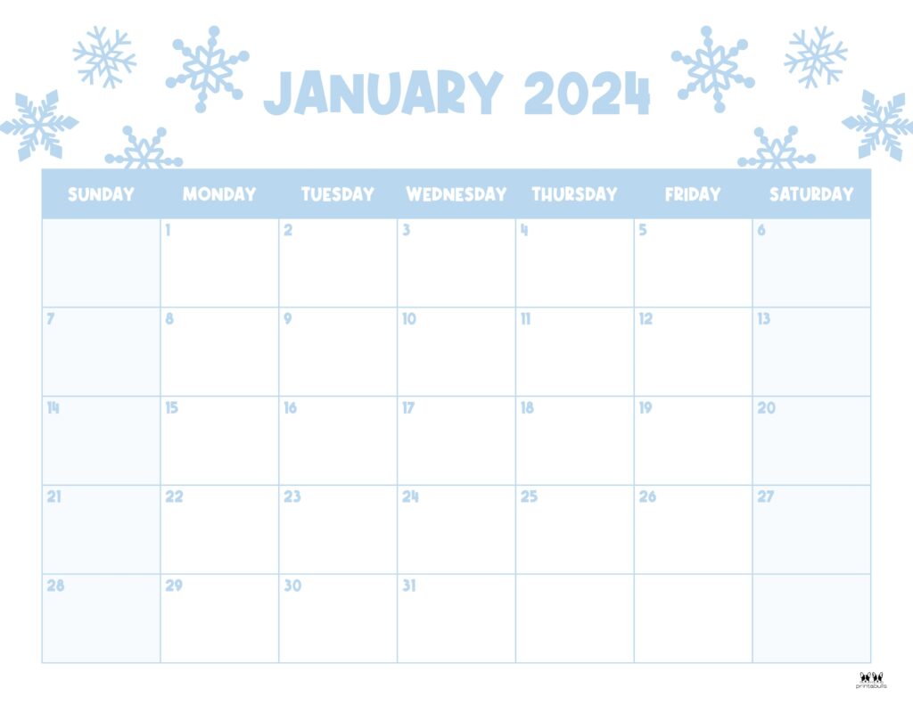 Hello January Calendar January 2024 On Stock Photo 2362344897