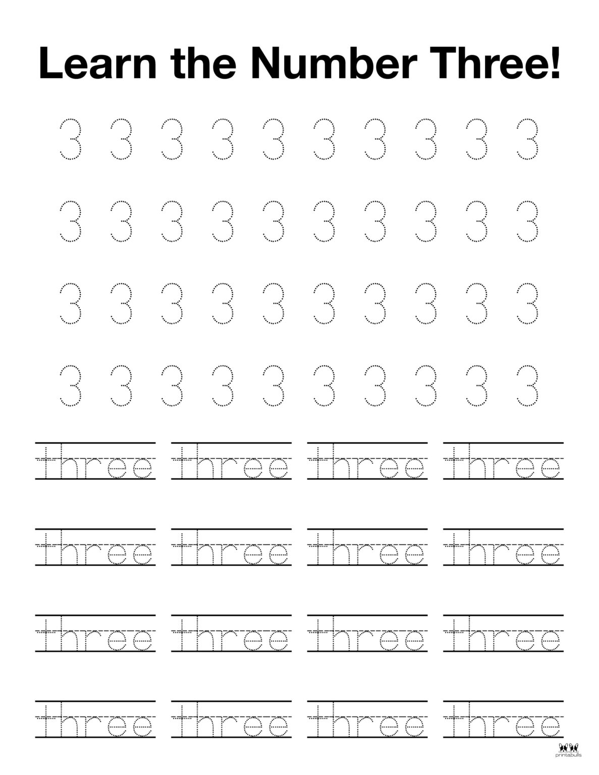 number-3-tracing-worksheets-15-free-pages-printabulls