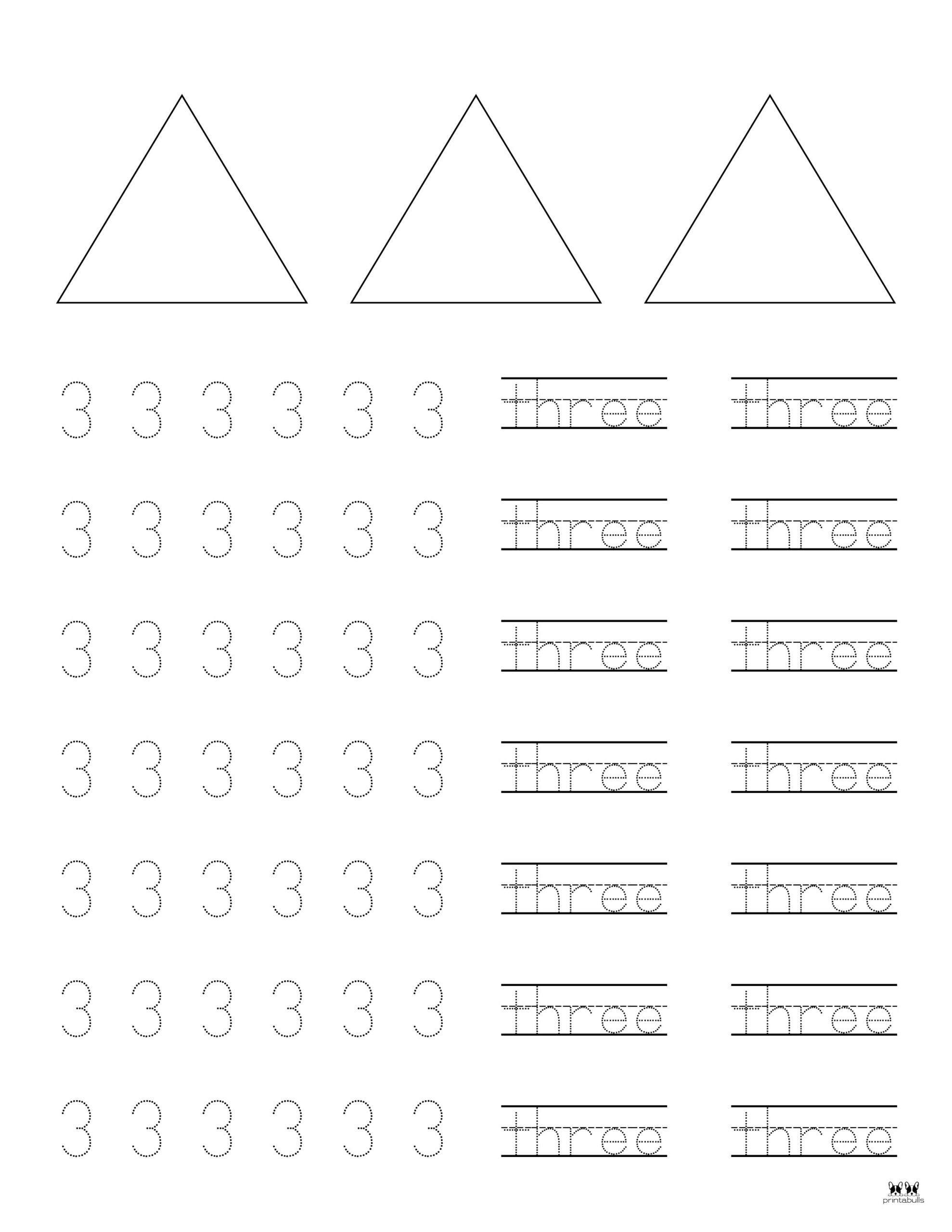 number-3-tracing-worksheets-15-free-pages-printabulls